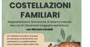Domenica 17 maggio costellazioni familiari con Michela Zendali
