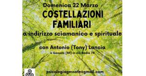 22 marzo: costellazioni con Tony Lancia