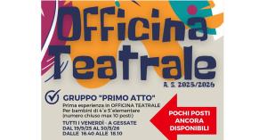 Officina teatrale per bambini e ragazzi 2025-26