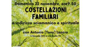 22 novembre: costellazioni famigliari